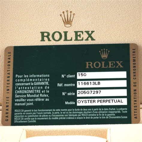 garanzie traforate rolex originale|rolex chronometer guarantee.